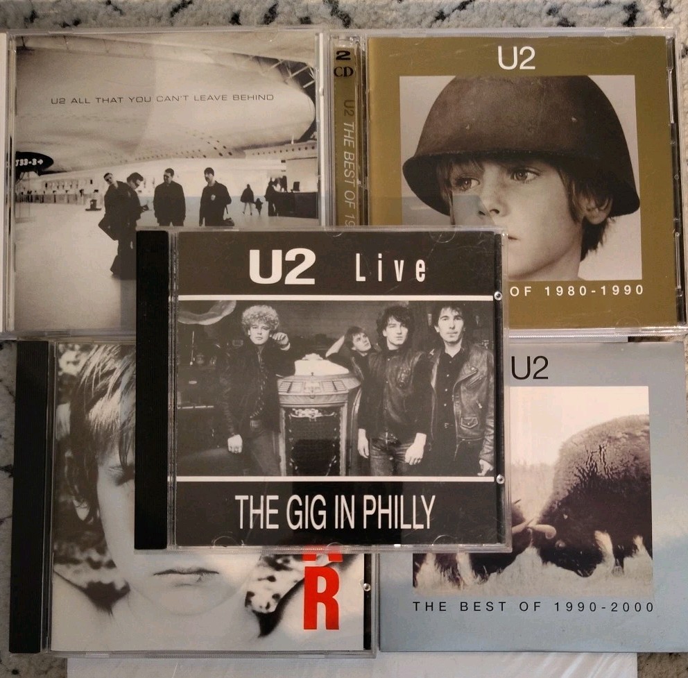 U2 Lot Of 5 Different Titles