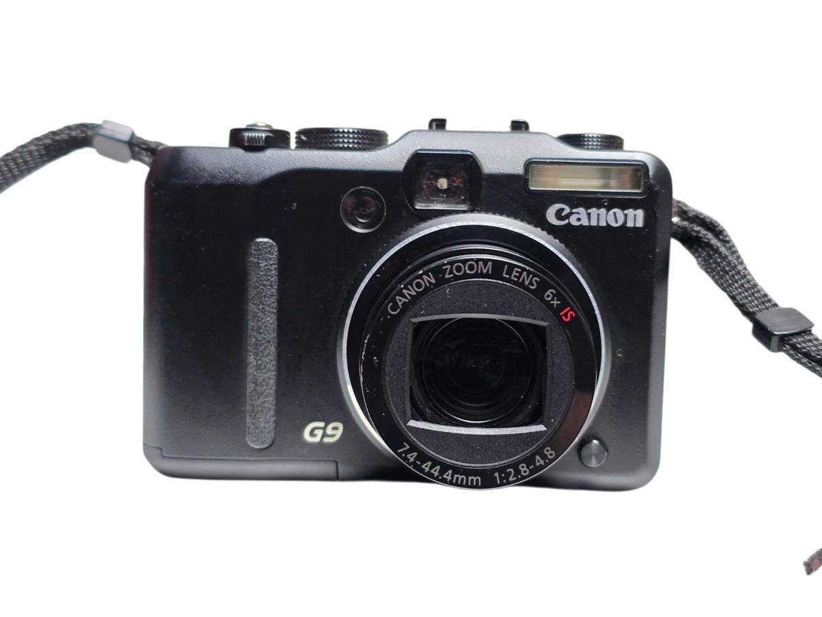 Canon PowerShot G9 12.1MP Digital Camera - Black for sale online