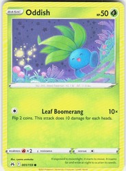 Oddish 001/159 Common Crown Zenith