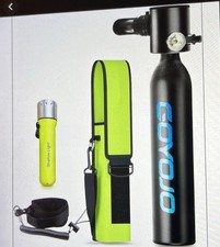 0.5L Mini Scuba Tank Underwater Breath Device Diving Cylinder Oxygen Tank Set  