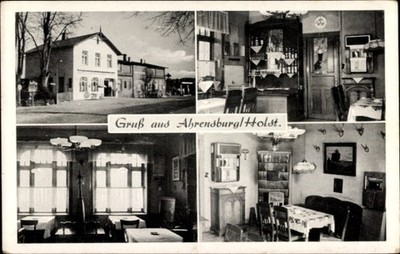 Ak Ahrensburg in Holstein, Gasthof In drei Lilien - 4729322