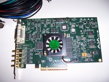 AJA KONA 4 SDI video capture card (4K/3G/HD/SD) with breakout cable