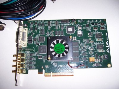 AJA KONA 4 SDI Video Capture Card (4K/3G/HD/SD) mit Breakout Kabel