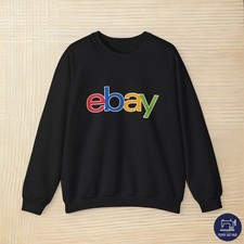 Ebay Multicolor Logo Unisex Sweatshirt