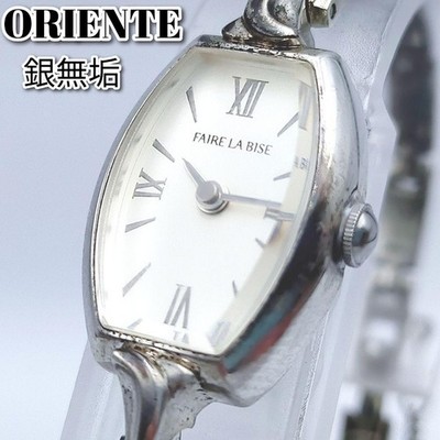 ORIENT 96 12 RPAV 00 CS Sterling Silver Ladies Watch Timepiece NB/NA