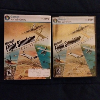 Microsoft Flight Simulator X Deluxe Edition (PC Windows, 2006) Complete w/ Key