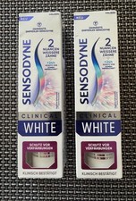 2 x SENSODYNE CLINICAL White NEU und OVP