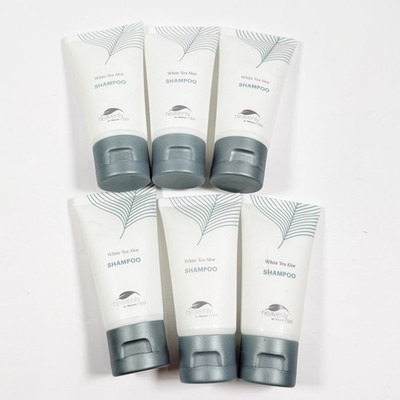 Westin Heavenly Spa White Tea Aloe Shampoo 1 Oz- Lot of 6 Travel-sized Tubes