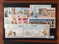 TAAF ** 1992 ANNEE COMPLETE