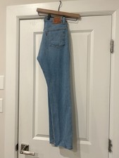 Womans Levi's 501 Button up W29 L30 12501-0326 Original Classic High Waist