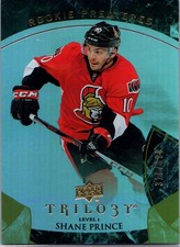 2015-16 Upper Deck Trilogy - Rookie Premieres Shane Prince #104 /999 (RC)