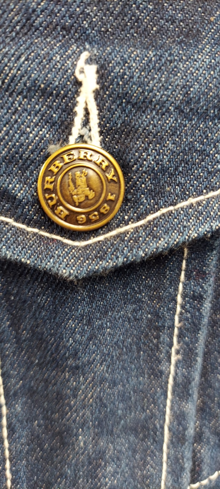 Burberry Denim Jacket - Small - image 5