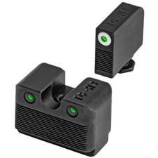 TruGlo Tritium Pro Night Sight Set Glock Low Modular Optic System Green Dot
