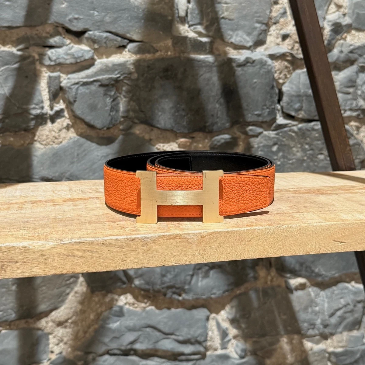 HERMÈS Orange Belts for Men for sale | eBay