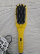 Drybar Crush Podgrzewana szczotka do prostowania - żółta. Ledwo używany