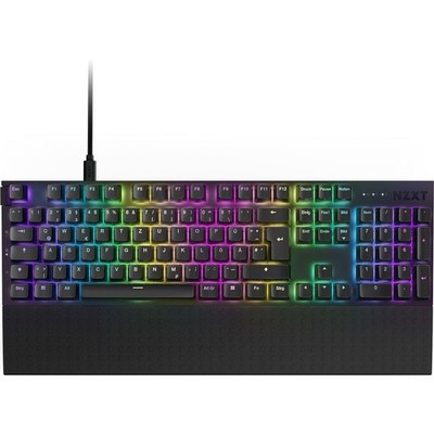 NZXT Function 2 Gaming Keyboard Black QWERTY RGB NEW  & ORIGINAL BOX 