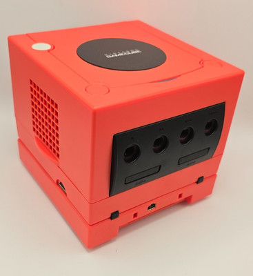 Nintendo Gamecube+Gameboy Player, HDMI intern, runderneuert, 128GB, swiss made!