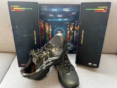 ASICS Gel-Kayano 12.1 Kith Marvel vs. Capcom Guile, Size 9.5 DS