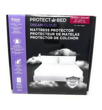 Protect A Bed Dream Cloud Mattress Protector Queen Waterproof Breathable Tencel