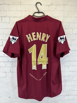 【正規品】アーセナル  2006/2007 HENRY 14番 2006/07】アーセナル（H）/ CONDITION：A / SIZE：L / #14 / HENRY