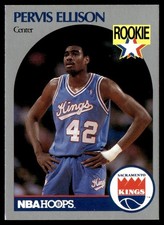 1990-91 Hoops Pervis Ellison Rookie Sacramento Kings #257