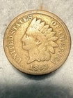 1863 INDIAN HEAD CENT - COPPER-NICKEL FREE SHIPPING!
