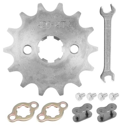 420 14T 17mm Front Engine Sprocket for 125-160cc TaoTao Loncin Lifan Dirt Bike