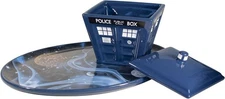 Dr. Who BBC Tardis Soup and Sandwich, Soup And Sandwich Set