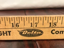 Vintage Delta Air Lines Air Freight Advertising Yard Stick