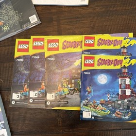 LEGO  (1&2)  (1, 2&3) Scooby Doo - Retired Sets - Instructions Only