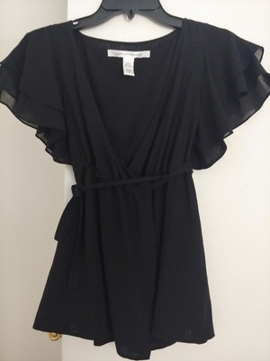 Diane Von Furstenberg Silk Wrap Top