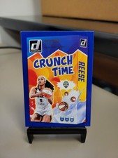 2025 Panini Donruss WNBA Angel Reese Crunch Time #7 Blue Press Proof