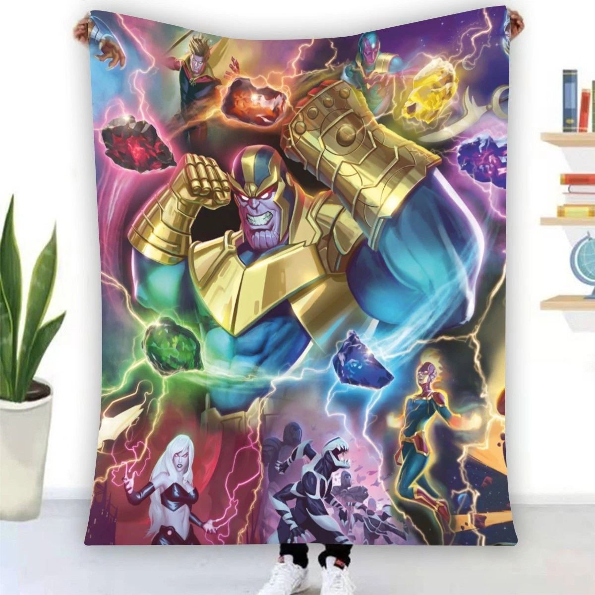 Marvel Comics Thanos Fleece Blanket