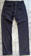 AG Adriano Goldschmied Men’s Straight Leg Jeans Charcoal Gray Size 34 USA Made
