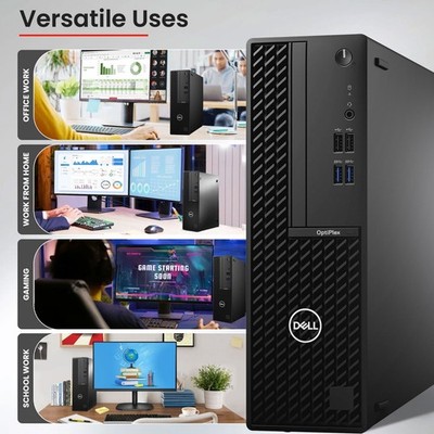 Dell 3080 SFF Gaming Desktop PC intel i5-10th 32GB 1TB SSD HDD 24