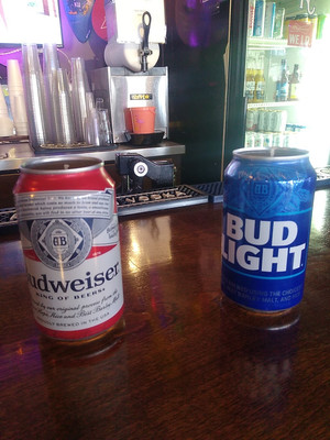 Beer CanCandle | Bud Light- Soy Candle