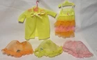 1968 Vtg Barbie Night Clouds Set #1841 + 3 Perfect Beginnings Pak Slips