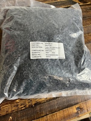 15000 Qty O-Ring Black FKM 7.65x1.78 VA6021K Viton Bulk Seal Kit New