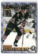1997-98 PACIFIC INVINCIBLE MICHAL GROSEK BUFFALO SABRES #19