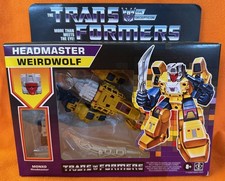 Transformers Vintage G1 Walmart Reissue Headmaster Weirdwolf