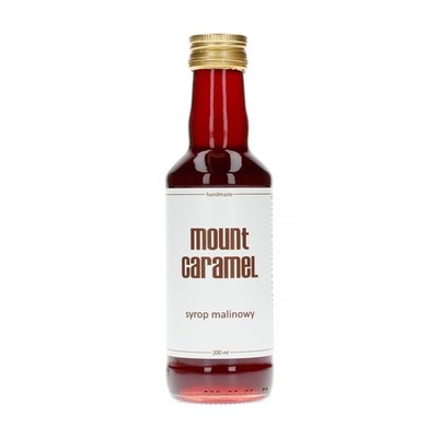 5906874468173 Mount Caramel Dobry Syrop / Good Syrup - Raspberry 200 ml Mount Ca