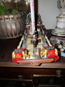 LEGO The LEGO Ninjago Movie: Destiny's Bounty (70618) Pre Owned mostly Complete