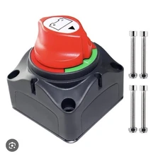High Current Battery Disconnect Switch ，12-48V Battery Shut off Switch High Curr