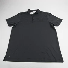 Miami Hurricanes adidas Polo Men's Dark Gray/Striped New