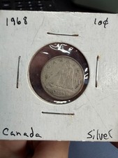 Canada 10 Cents KM# 72 1968(no mint mark)