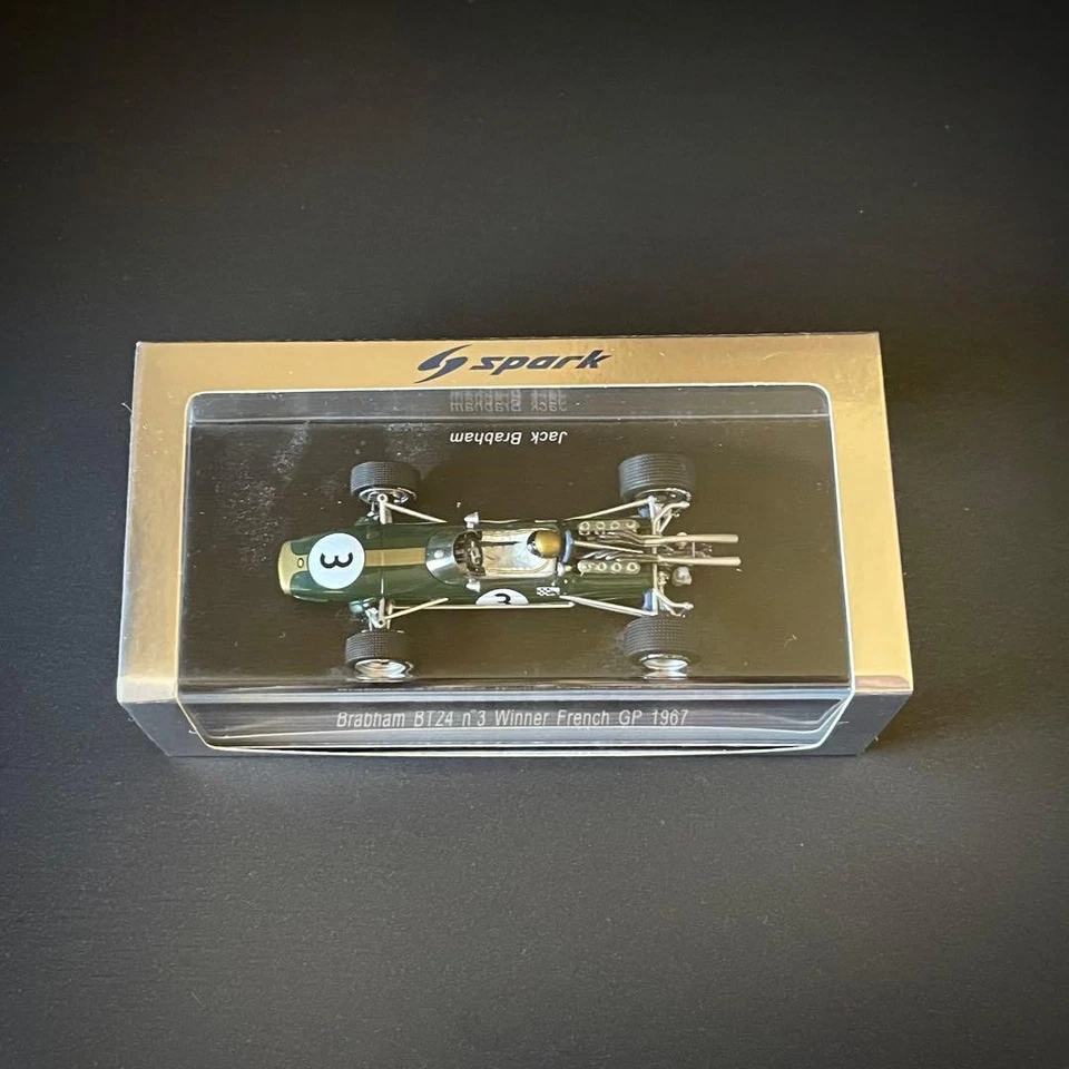 Minimax Spark 1/43 Brabham BT24 #3 1967 Le Mans GP Winner Jack Brabham - Bild 3 von 4