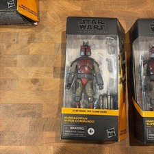 STAR WARS BLACK SERIES MANDALORIAN SUPER COMM...