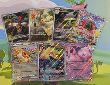 Cozy GX & ex Lot – Tapu Lele GX, Mew ex, Eevee ex & IR Cuties NM - Pokémon TCG