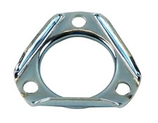 57 Chevy Exhaust Pipe Flange 3-bolt Fits 2 Exhaust Pipe 1957 Chevrolet New