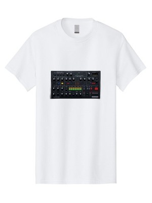 Moog-Model-15 Mens Graphic Tee, 100% Cotton, Casual Summer Wear